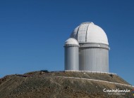 Paysage lunaire et astronomie de pointe : observatoire de La Silla